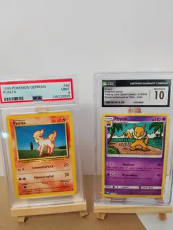 Pokemon Karten Sammlung Konvolut PSA/CGC/RGS Graded Karten + Zubehor + Booster + - Image 2
