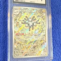 Pokemon Magneton 112/106 Sv8 Super Electric Breaker Art Rare Holo CGC 9 Japanese - Image 3