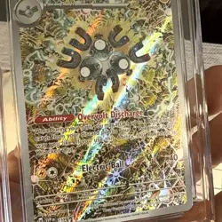 Pokemon Magneton 112/106 Sv8 Super Electric Breaker Art Rare Holo CGC 9 Japanese - Image 5