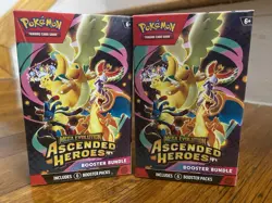 (Lot of 2) 2026 Pokemon Mega Evolution Ascended Heroes Booster Bundle -✅SHIP NOW - Image 1