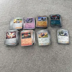 370 Pokemon White Flare Holos and Reverse Holos. Bulk Job Lot. - Image 1