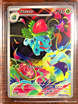 Ivysaur Illustration Rare #134|BGS MINT 9|2025 Mega Evolution Base|Pokemon TCG - Image 2