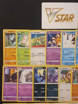 Pokemon Karten Sammlung - Stahlende Sterne Schwert & Schild Set - Deutsch Vstar - Image 2
