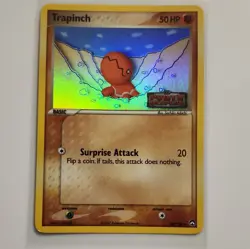 Pokemon TCG Card Lot - Trapinch 68/108, Holo, EX Power Keepers, 2 Cards - Image 4