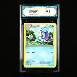 TQG 9.5 Mint+ 2015 Pokemon ENG Frogradier #XY-Bt 47/162 U - Image 1