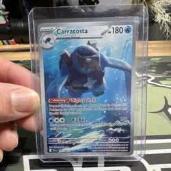 Pokemon Carracosta 107/086 Sv: Black Bolt Illustration Rare Holo Stage 2 180 HP - Image 1