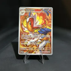 Pokemon Infernape 173/167 Illustration Rare Full Art Holo Sv06 TWM English - Image 1