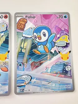 Pokemon TCG First Partner Illustration Collection Series 1 Gen 4 Sinnoh Starters - Image 4