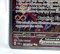 Pokemon TCG Paldean Fates 234/091 Charizard ex Special Illustration Rare CLEAN - Image 4