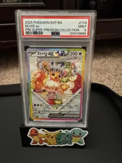 2025 POKEMON SVP EN EEVEE ex PRE SUPER-PREMIUM COLLECTION PSA 9 - Image 2