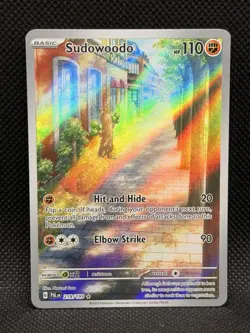 Sudowoodo - 219/193 SV02: Paldea Evolved Pokemon TCG - NM - Image 1
