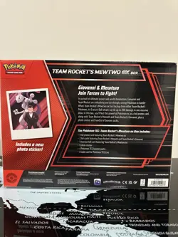 Pokemon TCG: Team Rockets Mewtwo Ex Box NEW/FACTORY SEALED - Image 2