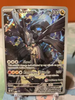 N’s Zekrom 031 Black Star Promo Pokemon Center Stamped NM - Image 4