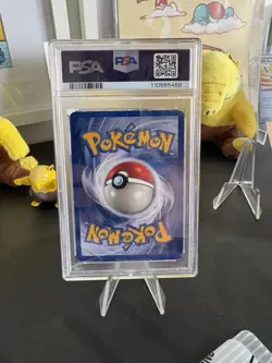1999 Pokemon TCG Gyarados Base Set HOLO 6/102 PSA 3 - Image 2