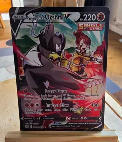 Pokemon TCG Single Strike Urshifu V TG18/TG30 Brilliant Stars NM/M - Image 1