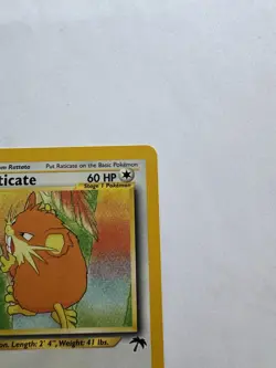 Nintendo Raticate 6/18 Southern Islands 2001 Promo Stage 1 60 HP Regular - Image 5