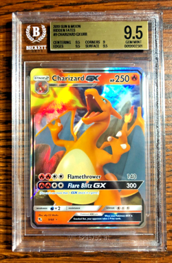 Charizard GX Ultra Rare #9|BGS GEM MINT 9.5|2019 SM Hidden Fates|Pokemon TCG - Image 1