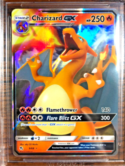 Charizard GX Ultra Rare #9|BGS GEM MINT 9.5|2019 SM Hidden Fates|Pokemon TCG - Image 2