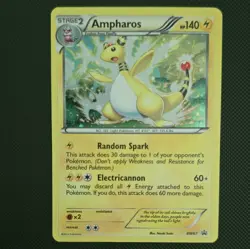 Pokemon Ampharos BW67 Black & White Promo Holo Stage 2 140 HP English - Image 1