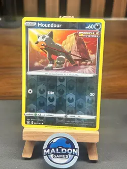Houndour 095/163 Battle Styles Common NM 2021 Reverse Holo - Image 1