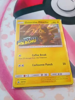 Pokemon 2019 Black Star Promo SM190 DVD Stamped Holo Detective Pikachu Sealed - Image 4
