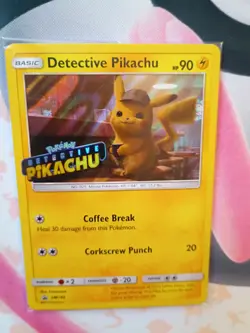Pokemon 2019 Black Star Promo SM190 DVD Stamped Holo Detective Pikachu Sealed - Image 5