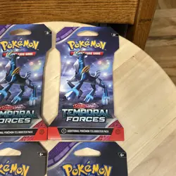 Pokemon TCG Temporal Forces Lot Of 4 Sealed Sleeved Booster Packs NEW 4 Packs - Image 4