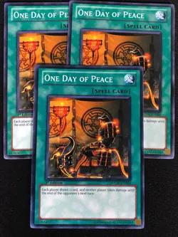Yugioh One day of Peace PHSW-EN060 1st Common x3 (NM) - Image 1