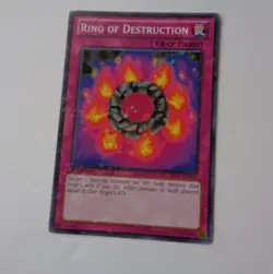 Ring of Destruction BP01-EN050 (Starfoil Rare, 1st Edition, Lightly Played / LP) - Image 1
