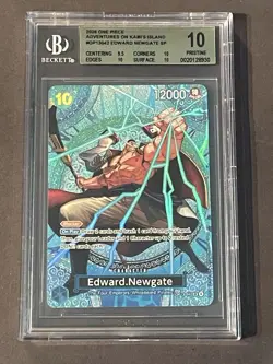 One Piece Edward Newgate Special Alternate Art OP15-EB04 EN #042 BGS 10 - Image 1