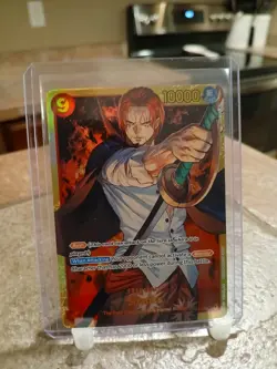 One Piece TCG Shanks SEC OP01-120 Secret Rare English - Image 1