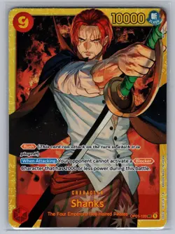 Shanks (Reprint) OP01-120 Premium Booster -The Best- One Piece Foil NM - Image 1