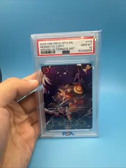 One Piece Monkey D. Luffy - OP09-119 SP OP13 Carrying On His Will PSA 10 ENGLISH - Image 1