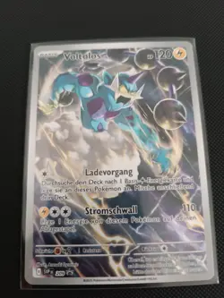 Pokemon Voltolos SVP 209 - Promo Schwarze Blitze Deutsch Karte Near Mint + - Image 1