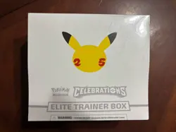 Pokemon Celebrations 25th Anniversary Elite Trainer Box ETB Factory Sealed - Image 1