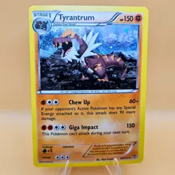 Pokemon TCG Tyrantrum 62/111 - Furious Fists Cosmos Holo 🌌 - Mint Unplayed - Image 1