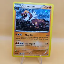 Pokemon TCG Tyrantrum 62/111 - Furious Fists Cosmos Holo 🌌 - Mint Unplayed - Image 3