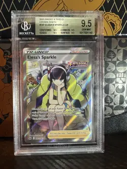 BGS 9.5 Gem Mint - Elesa's Sparkle 147/159 [SAR] Pokemon TCG Crown Zenith - Image 1