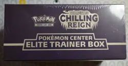 POKEMON CENTER SWORD & SHIELD CHILLING REIGN SHADOW RIDER ETB SEALED - Image 3