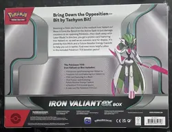 Pokemon TCG: Iron Valiant ex Box. Brand New Sealed!! - Image 2