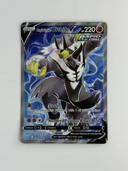 Rapid Strike Urshifu V (Full Art) 152/163 Swsh05: Battle Styles Holo Pokemon TCG - Image 1