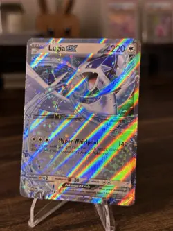 Lugia ex 82/131 Ultra Rare Pokemon Scarlet & Violet Prismatic Evolutions - NM/M - Image 1
