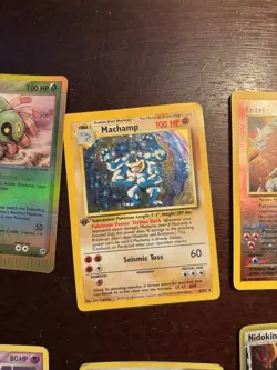 Pokemon Holo Lot Lugia Entei Promo Feraligatr Delta Machamp Base Vintage WOTC - Image 5