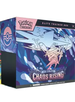 Pokemon Chaos Rising Elite Trainer Box Factory Sealed ETB PRESALE - Image 1