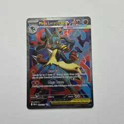 MEGA LUCARIO EX 160/132 ULTRA RARE MEGA EVOLUTION POKEMON NEAR MINT 1 - Image 1