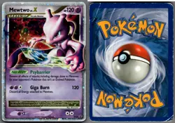 2008 Pokemon, Diamond & Pearl Promos, #DP28 Mewtwo Lv. X, Black Star Promo - Image 1