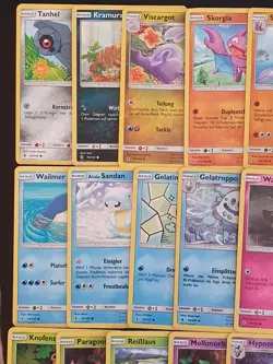 Pokemon Karten Sammlung Sonne & Mond Set Deutsch Original Pokemon Lot Konvolut - Image 2