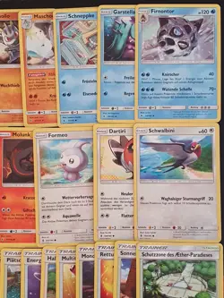 Pokemon Karten Sammlung Sonne & Mond Set Deutsch Original Pokemon Lot Konvolut - Image 5