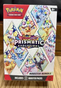 Pokemon Prismatic Evolutions Scarlett And Violet Booster Bundle Factory Sealed - Image 1