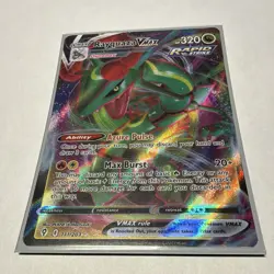 Pokemon TCG Rayquaza VMAX SWSH07 Evolving Skies 111/203 Ultra Rare Holo EN 320 … - Image 1